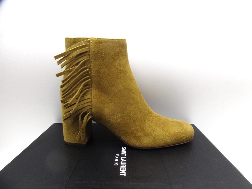 Stivaletti stivaletti Yves Saint Laurent bambino 70 frange zip 38 5 8 5