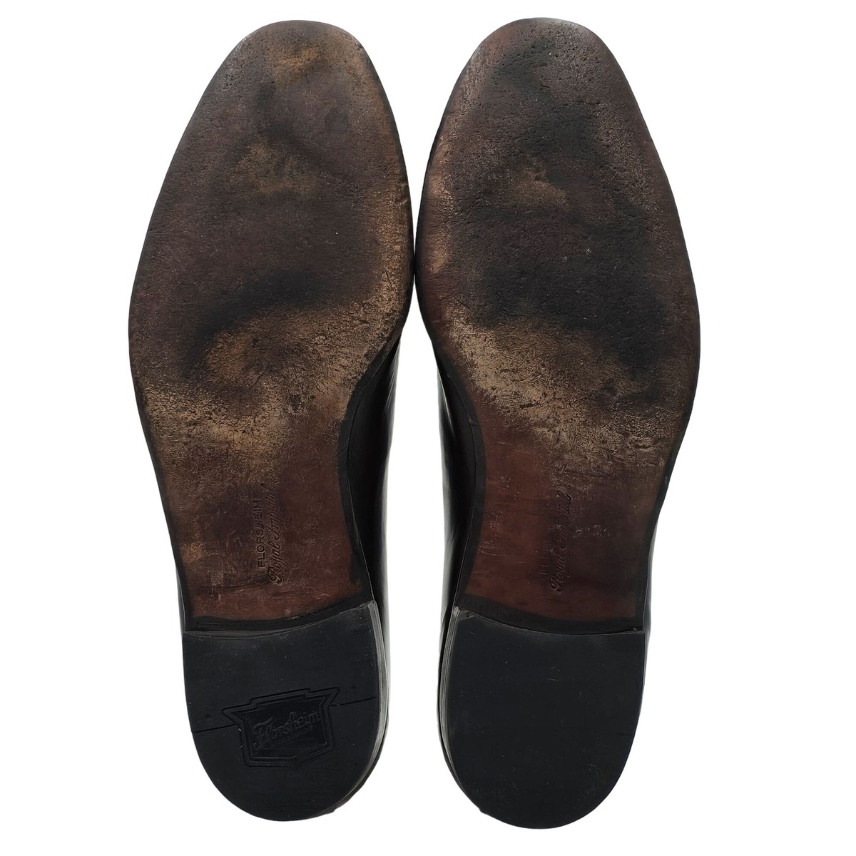 Vintage Florsheim Spain Wholecut Mens 7.5 Dark Brown Leather Dress Shoes Oxfords Men main image 4