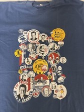 VTG 80s Stedman XL 46-48 Presidents T Shirt Never Worn Made In The USA