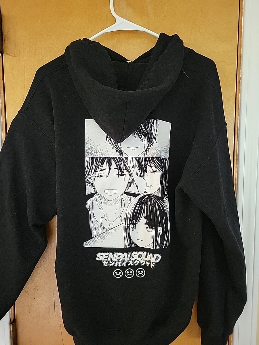 Senpai SQUAD HOODIE SWEATSHIRT SIZE MEDIUM