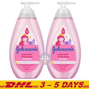 johnson's baby shiny drops shampoo 500ml