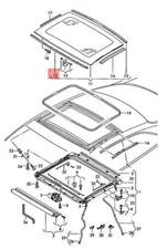 AUDI A5 S5 COUPE SPORTBACK AUDI SP. RS5 SPORTB. SUNROOF SEAL 8T0877297 08-16