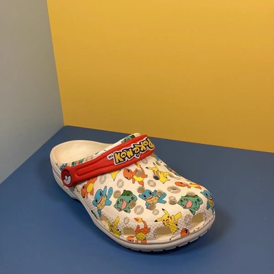 Cross Hole Toy Story Non-slip Breathable Slippers Unisex Kids Multicolor Pikachu