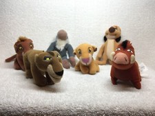Disney Lion King 2 Simba's Pride MFG for McDonalds 6 Plush Toys Nice Condition