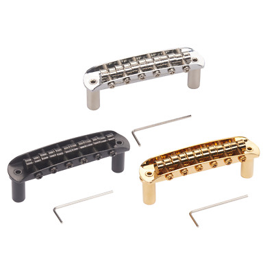 KAISH Guitar Bridge with Barrel Saddles for Mustang/Jaugar/Jazzmaster