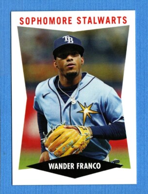 2023 Topps Throwback Thursday #19 Wander Franco Tampa Bay Rays 687
