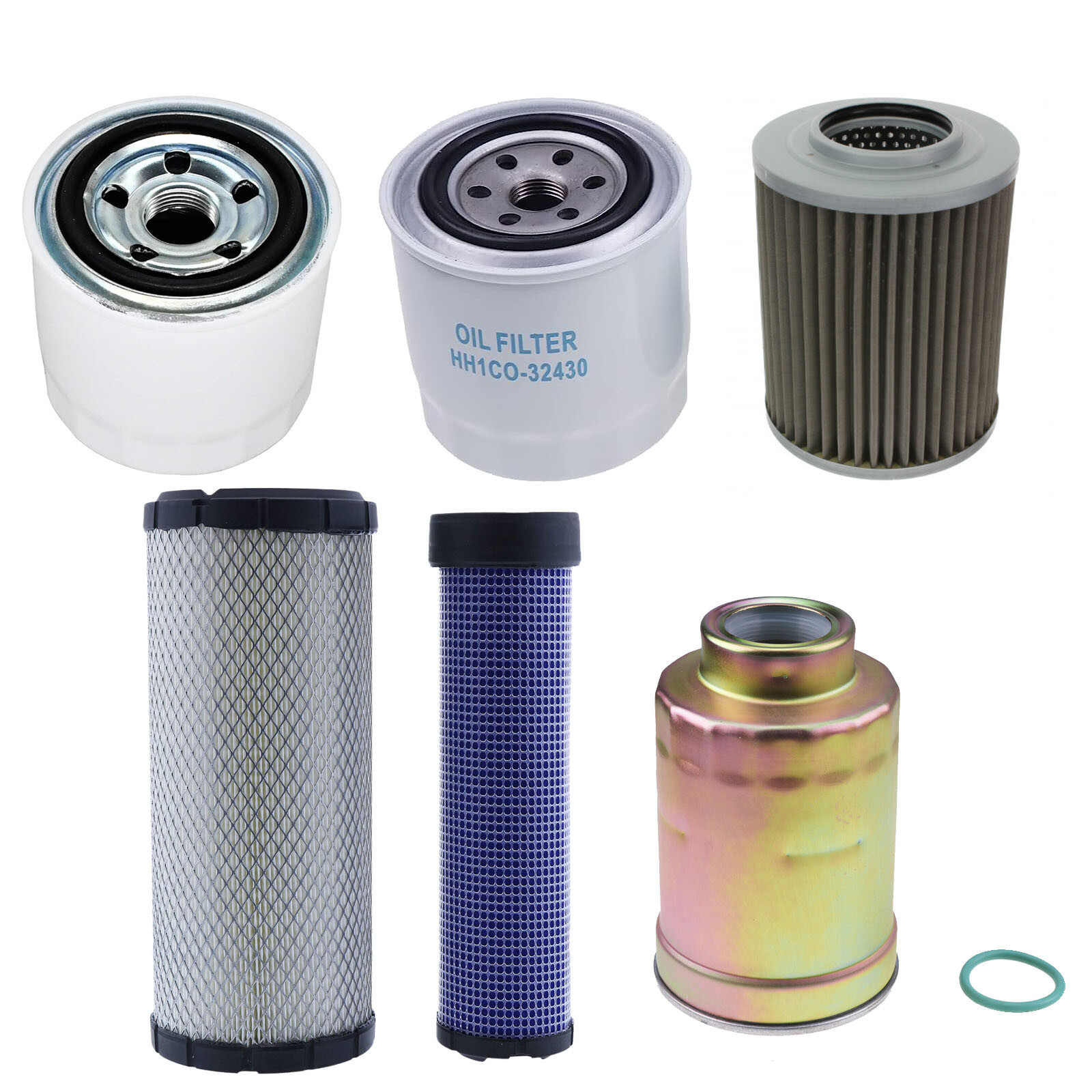 Filter Kit R140142270 R240142280 1522143170 62420GT For Kubota U45