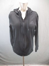 ADIDAS CLIMAWARM Size S Womens Full Zip Pocket Fleece Lined Athletic Jacket 829