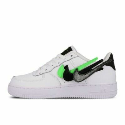 NIKE AIR FORCE 1 LV8 3 (GS) GRÖSSE 3,5 EUR 36 (AR7446 100) WEISS