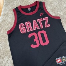 Vintage Nike Rasheed Wallace Gratz Highschool Throwback Basketball Jersey Large