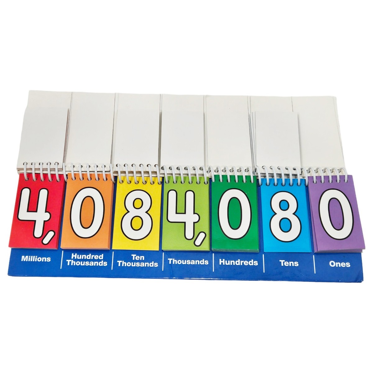 Lakeshore Student Place Value Practice Boards - Spiral Bound 