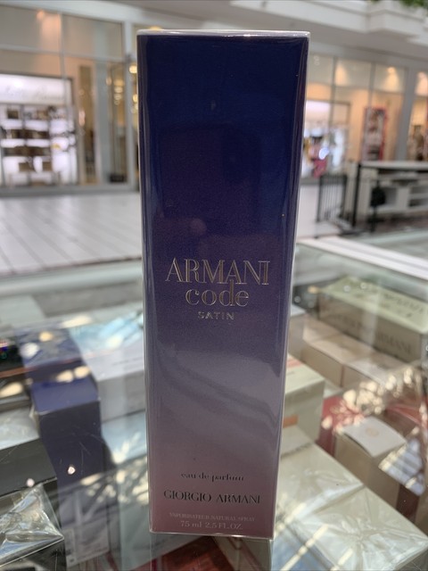 armani code satin 75ml edp