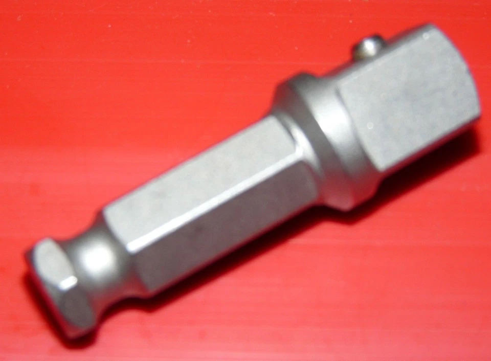 437SH-1/2 7/16 Hex Quick Change x 1/2 Square Impact Socket Adapter Qualtool - Image 2 of 4