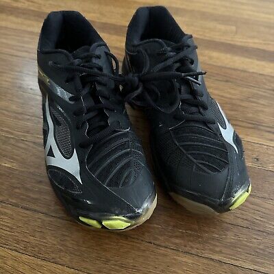 Mizuno Wave Lightning Z3 Volleyball Shoes Black Silver Mizuno Wave Lightning Z3 Volleyball Shoes Black Silver