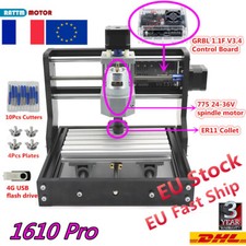 FRA丨 1610 Pro CNC Router GRBL USB mini pcb wood milling engraving laser machine