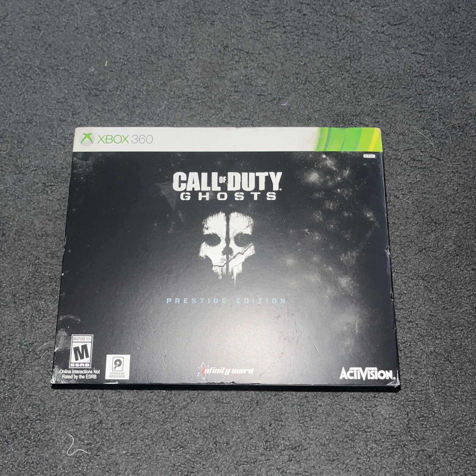 CALL OF DUTY GHOSTS PRESTIGE EDITION XBOX 360. NO GAME, CAMERA ONLY! NEW!  47875848733