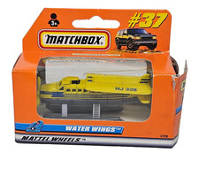 Matchbox Water Wings 37 37226 Mattel Wheels Yellow Color NJ 238 Sea Plane Boxed.