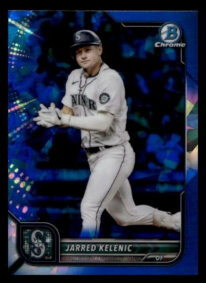2022 Bowman Chrome Sapphire Jarred Kelenic 37 | Seattle Mariners