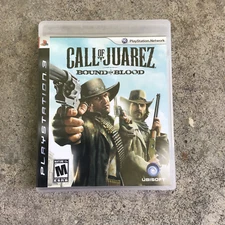 Call of Juarez: Bound in Blood Sony PlayStation 3 PS3 Complete In Box CIB Manual