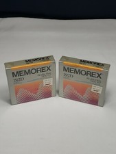 MEMOREX 1S/2D Flexible 10 Disks 5-1/4" LOT OF 2 3202-5210 NEW/FACTORY SEALED