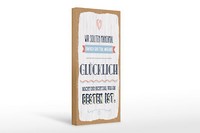 Holzschild Spruch 10X27 Cm Das Tun Was Uns GlüCklich Macht Deko Schild