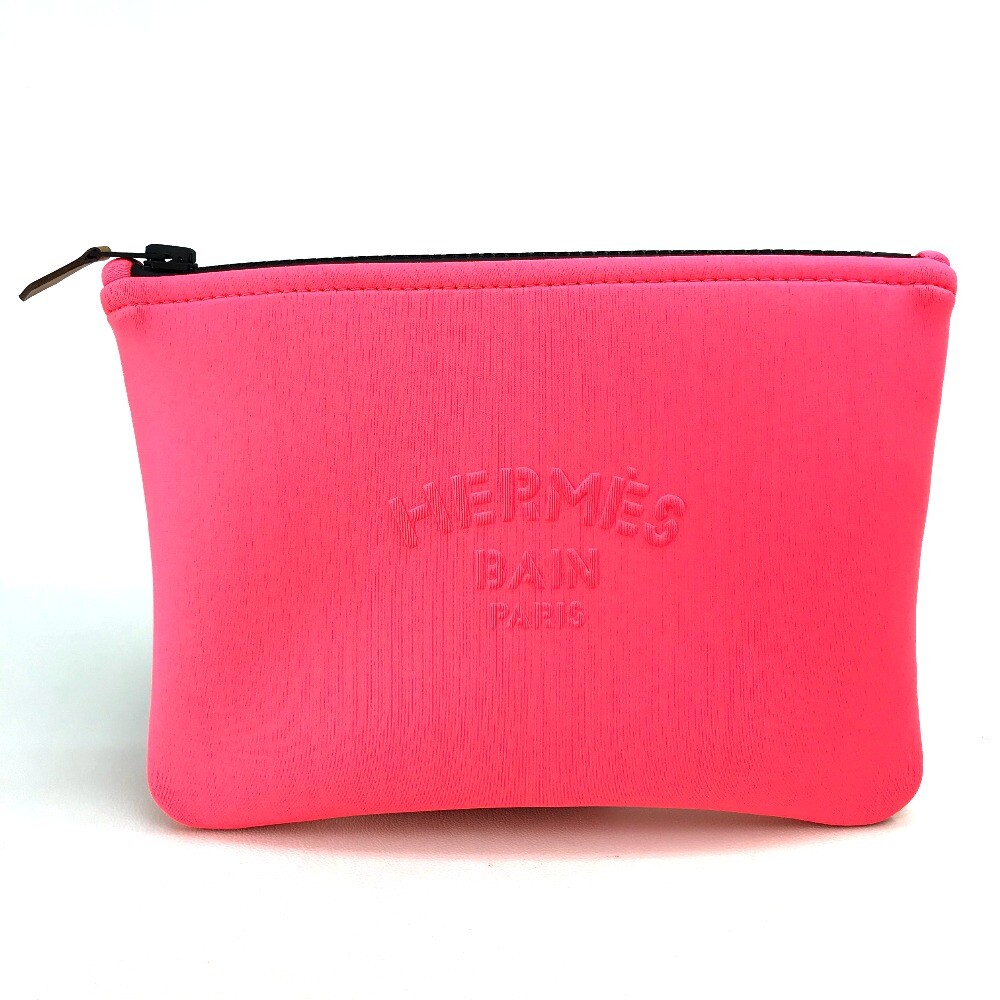 エルメス Trousse Neobain ネオバン ポーチ PM HERMES Trousse Neovan PM accessory case Pouch polyamide
