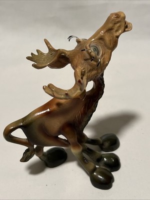 Animaloon Silly Moose Daniel de la Cruz Signed Figurine 1993