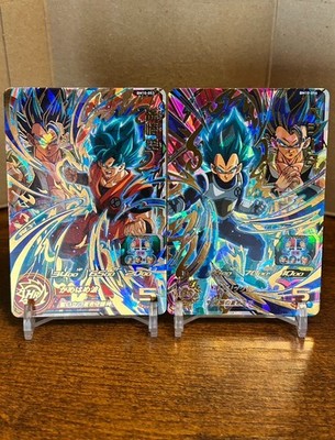 Bandai Super Dragon Ball Heroes cards BM10-053,056 Son Goku&Vegeta UR