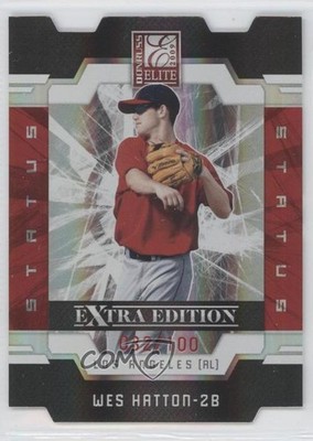 2009 Donruss Elite Extra Edition Status 32/100 Wes Hatton #50 0b0