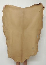 3-4 oz COCOA Brown Buckskin Leather Hide Garments Clothing Crafts Bags