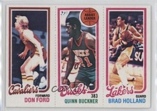 1980-81 Topps Don Ford Quinn Buckner Brad Holland #138-145-55 0u2j