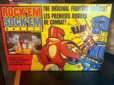 Rock'em Sock'em Robots Toy Game ReMake w Box Instructions Complete 2008 Mattel