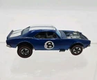 1970 Mattel Hot Wheels Redline Heavy Chevy Metallic Blue Hong Kong Diecast Nice