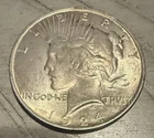 1924 P Peace Silver Dollar