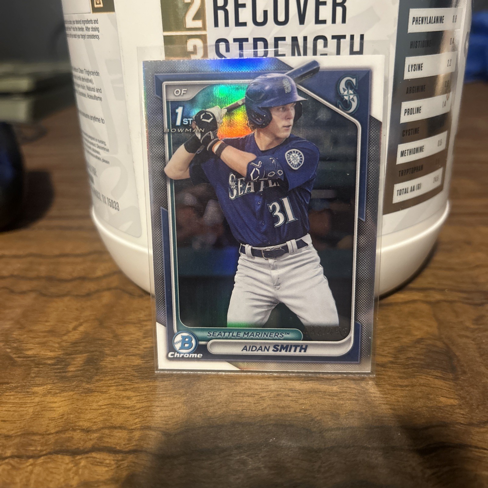 2024 Bowman - Chrome Prospects Aidan Smith #BCP-45 Refractor /499 (RC)