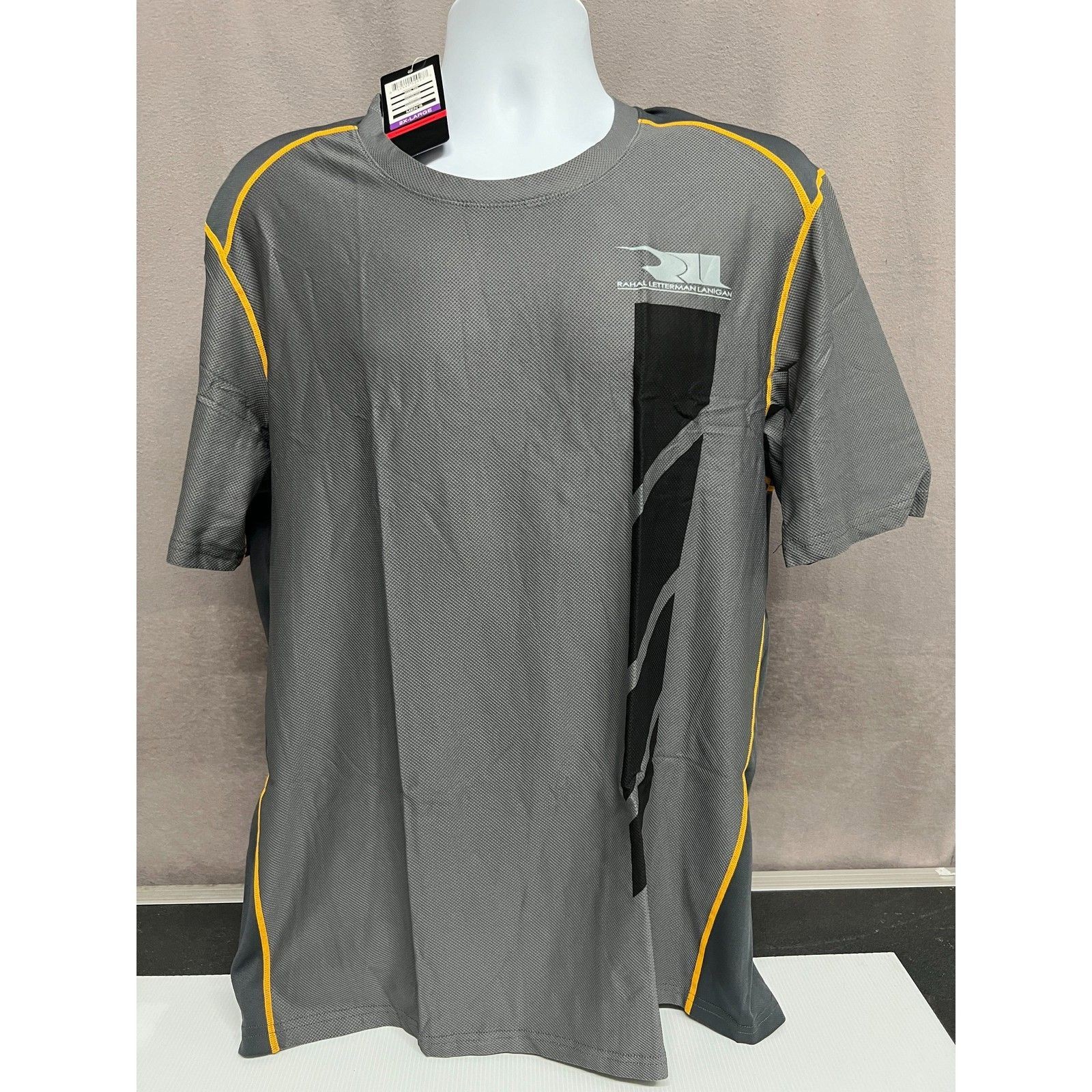 Cavallino Vital Vt41 Men’s Athletic T Shirt 2X Large Gray Yellow Rll Racing image 9