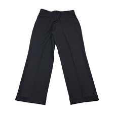 Zanella Charcoal Pleated Wool Dress Pants Men  s Size 34x30 NWT