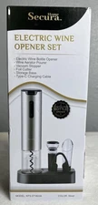 Wine Opener Automatic Wine Bottle Corkscrew Opener by Secura Electric New in Box
