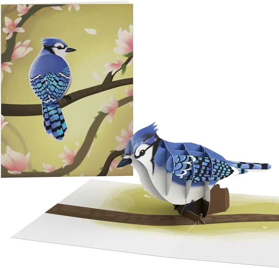 Tarjetas de felicitación 3D para él y ella - Colección Spring Bird Foto 4 de 4