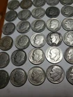 Almost A Complete Roll - Roosevelt SILVER Dimes 1946- 1964 Various Dates 108 G
