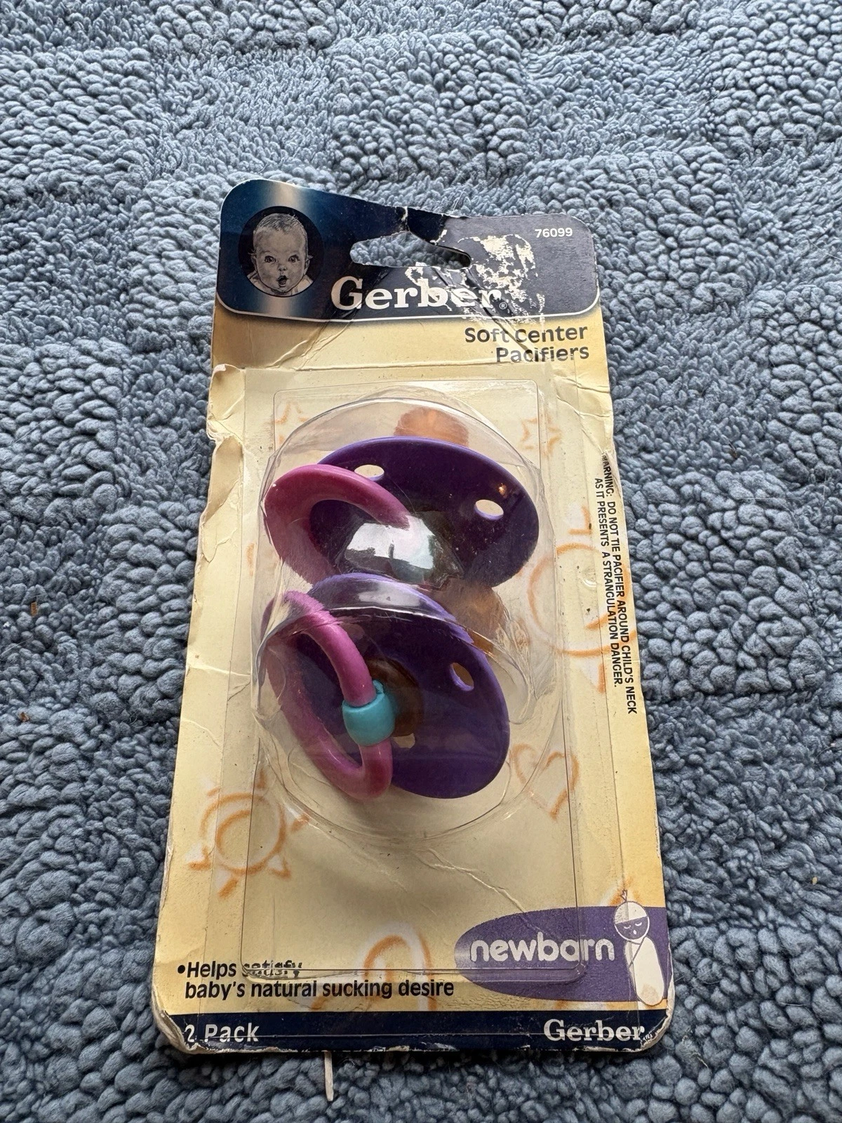 Gerber Soft Round Pacifier Multicolor VTG Vintage 2004 New Discontinued
Opens in a new window or tab