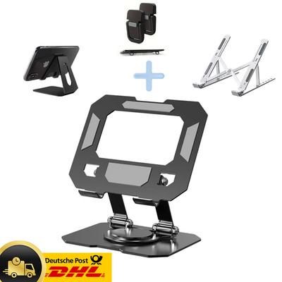 Tablet Phone Stand Mount Universal Holder 360 Degree Table iPad iPhone Office