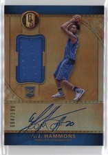 2016-17 Panini Gold Standard Rookie Jersey Auto 84/199 AJ Hammons #210 Auto s7f