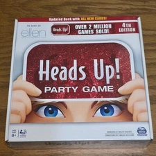 Heads Up Party Game As Seen on Ellen 4th Edition Spin Master Games Sealed New