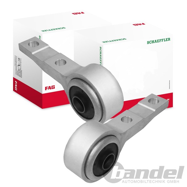 2X Schaeffler FAG Querlenkerlager Buchse Vorne Hinten Passend FüR Nissan Primera-image