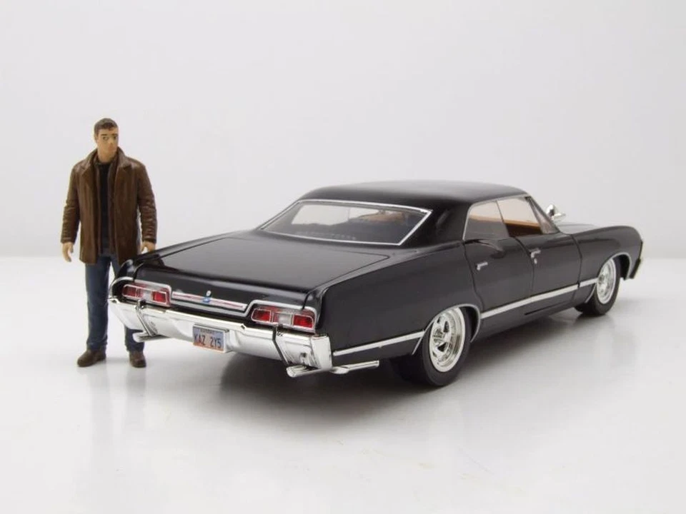 Chevrolet Impala Sport Sedan 1967 Supernatural avec Figure Modèle 1:24 Jada - Photo 2/4