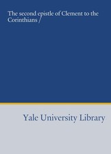 THE SECOND EPISTLE OF CLEMENT TO THE CORINTHIANS / PAPERBACK NEW