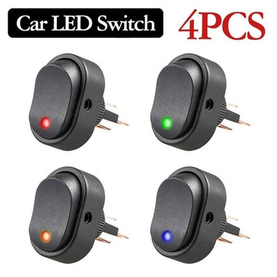 Zubehör Elektrogeräte LED Schalter Schalter Heavy Duty AUS/ON rote LED