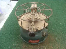 Vtg 1950s Coleman Single Burner Camp Stove 9/57 Model 500A