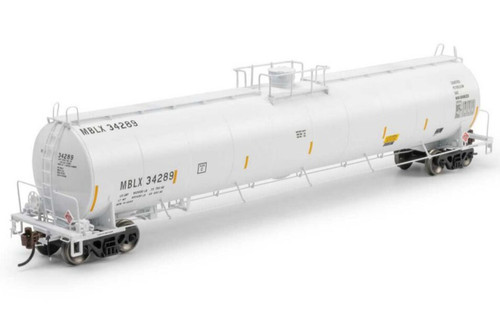 Coche cisterna Athearn Genesis ~ escala HO ~ UTC 33.000 galones GLP ~ MBLX #34289 ~ 1505 | Condition: New